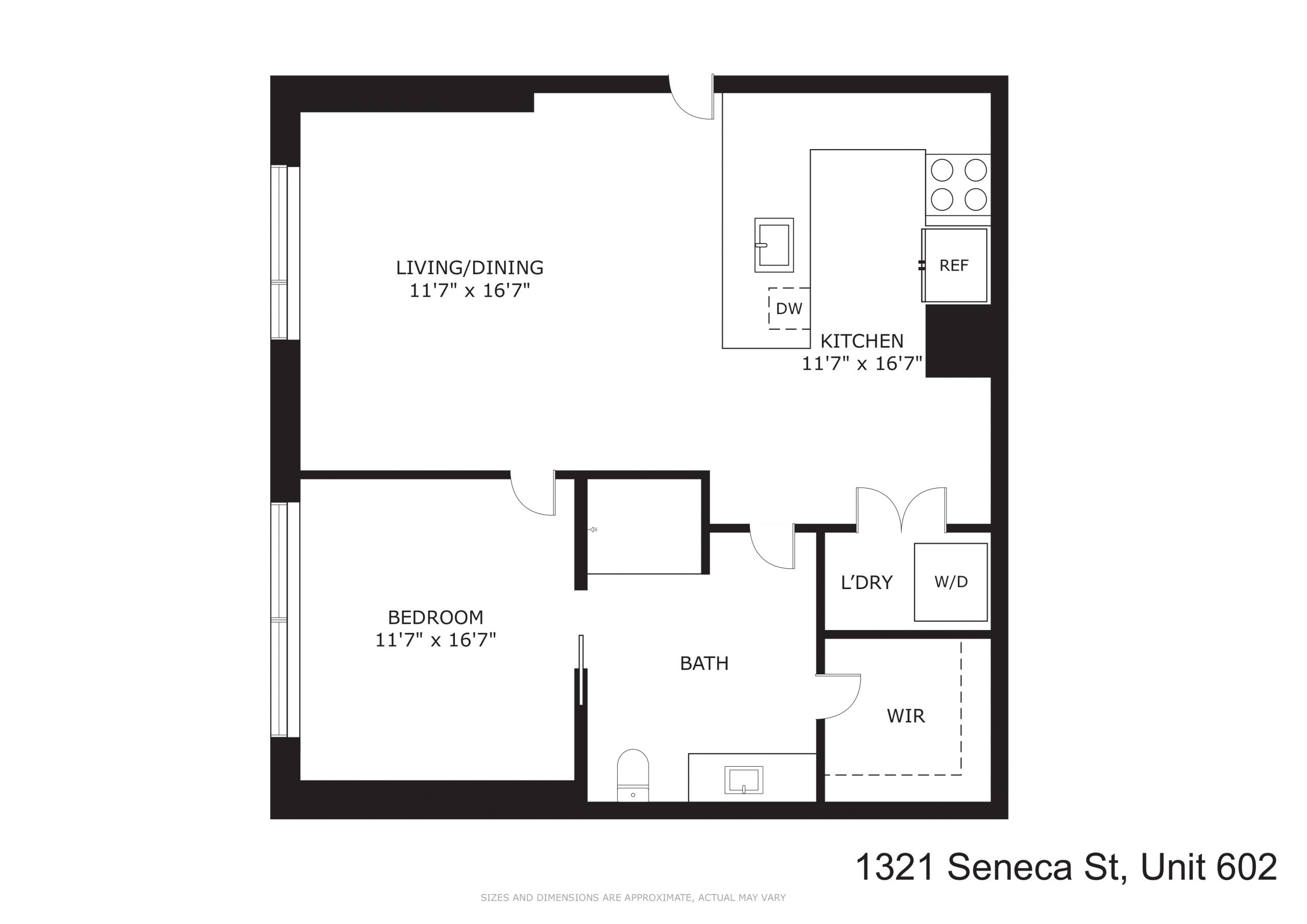 2-1321 Seneca St, Unit 602 Seattle, WA_Type TWo